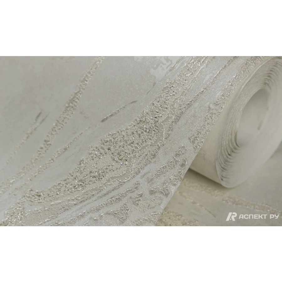 Обои флизелиновые Аспект Афина белые 70599-12 1,06х10,05 м