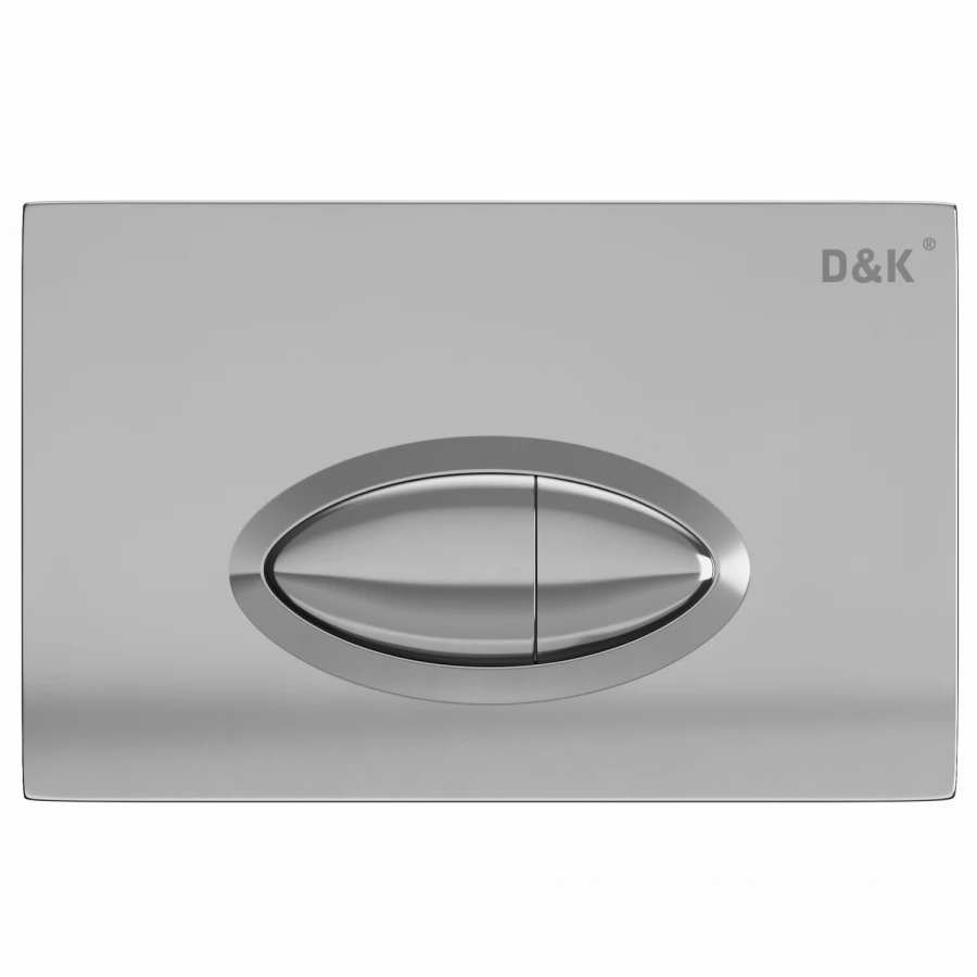 Клавиша смыва D&K Rhein Marx хром DB1399001