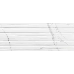 Плитка настенная Azulev Calacatta Branches White Mate SlimRect 64,2х24,2 см