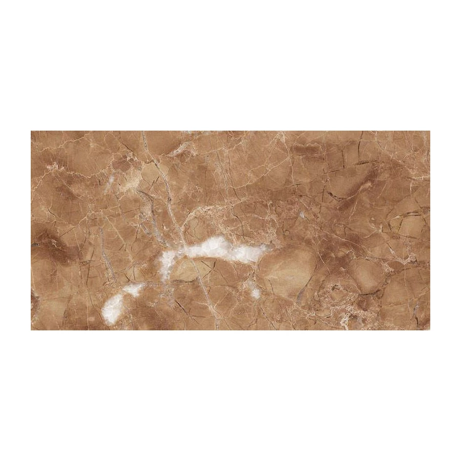 Керамогранит Levantina Emperador Light Primera Marbl Tile глянцевый коричневый 61х30,5 см