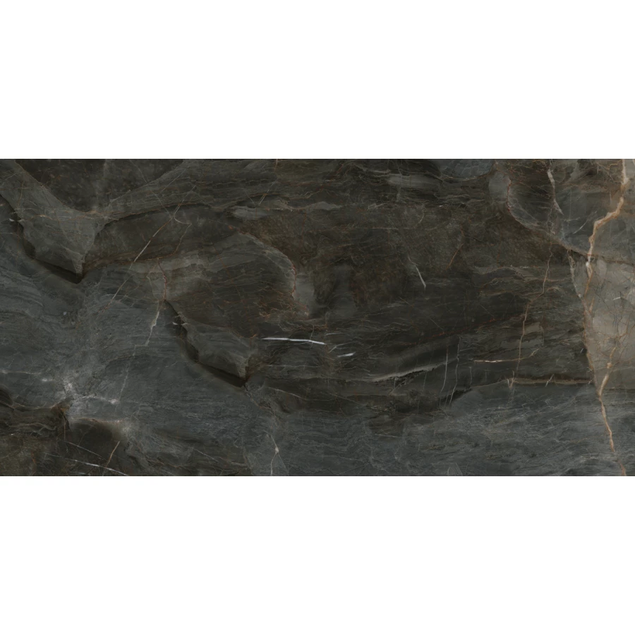 Керамогранит Laparet Stellar Wind темно-серый Полированный 120х60 см