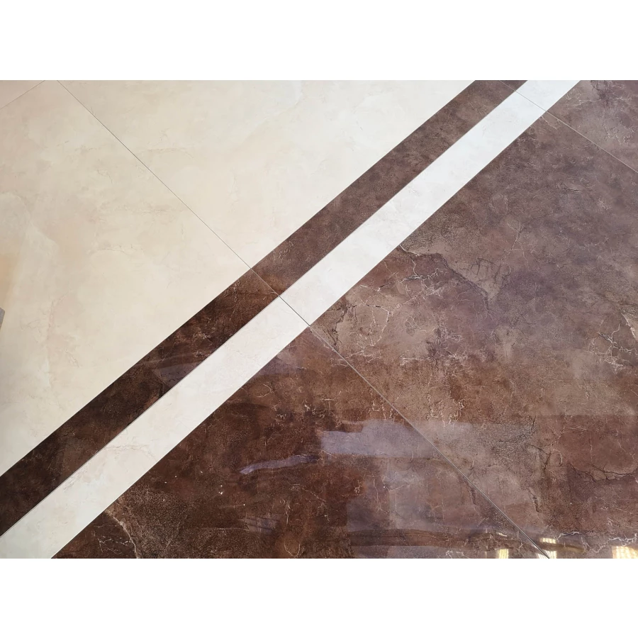 Бордюр LeeDo Ceramica Venezia Brown POL listello коричневый 7х60 см