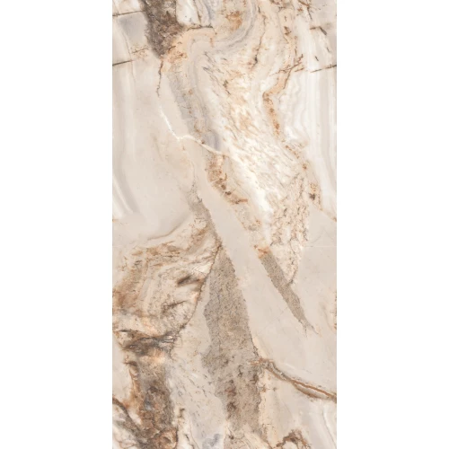 Керамогранит Gresant 1056 Glossy Endless глянцевый бежевый 120х60 см