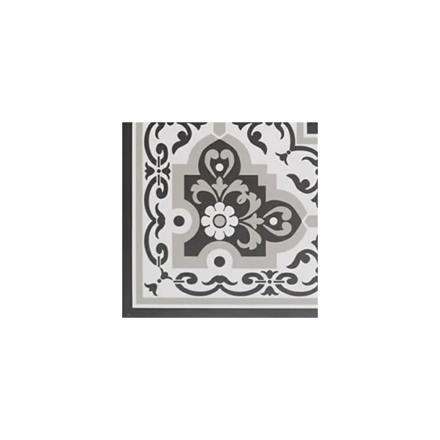 Керамогранит Mainzu Normandy Angulo Black матовый многоцветный PT03776 20х20 см