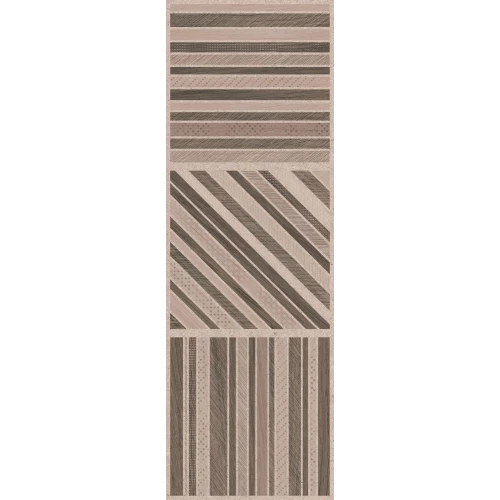 Вставка Creto Salutami lace mix бежевый 20х60 см