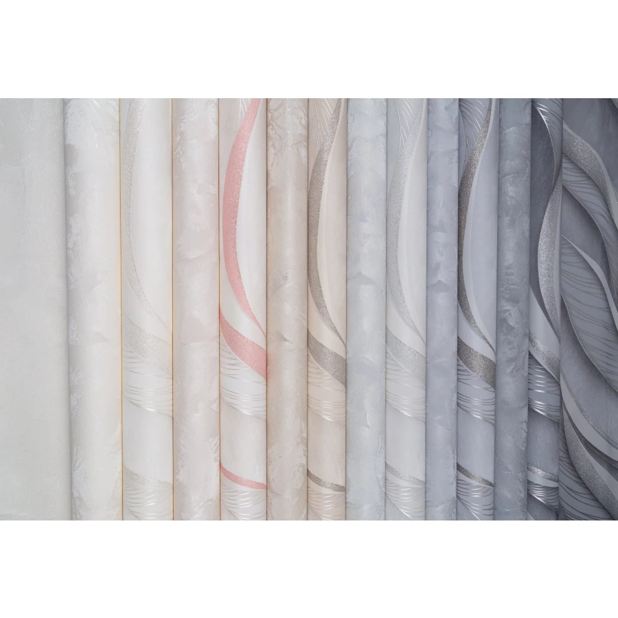 Обои флизелиновые Palitra Life Domingo серые PL72358-14 1,06х10,05 м