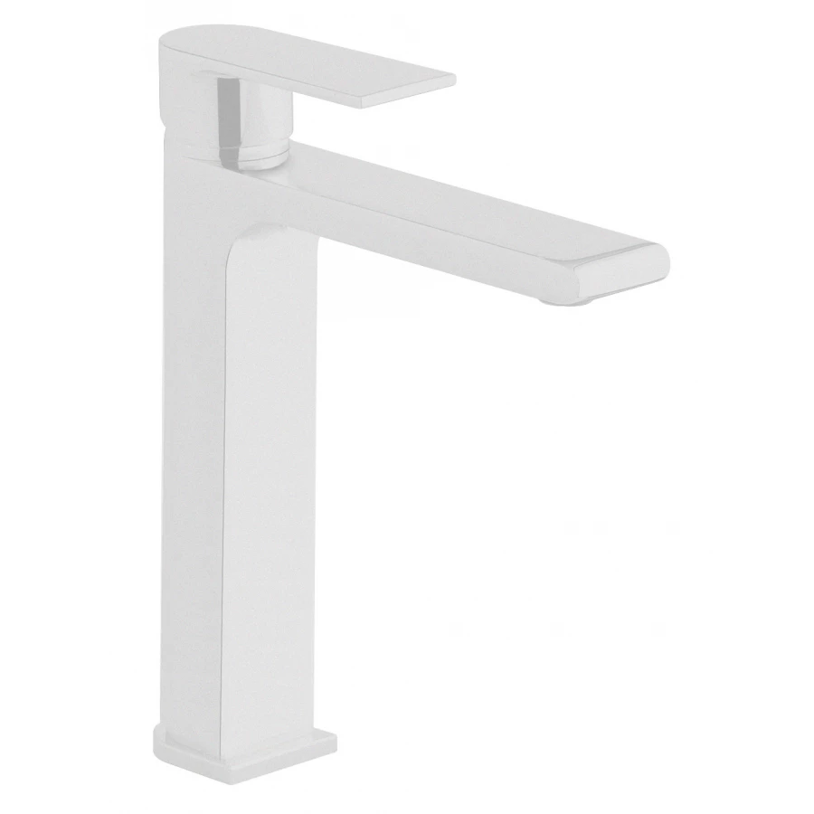 Смеситель для раковины чаши Azario Delano высокий белый AZ-158445526