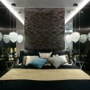 Мозаика Orro Mosaic Лава Блэк 50х20 100х20 матовая черная 30х30 см