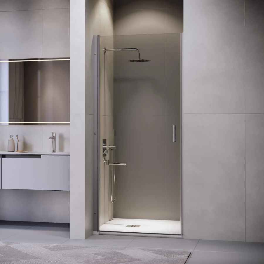 Душевая дверь RGW LE-003Gr Прозрачное 600 351200306-110 60х195 см