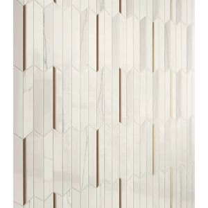 Мозаика Italon 3D Экспириенс Уайт Глосcи инфинити 600110000971 38.7х30.7 см