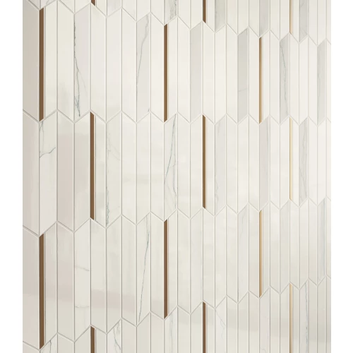 Мозаика Italon 3D Экспириенс Уайт Глосcи инфинити 600110000971 38.7х30.7 см