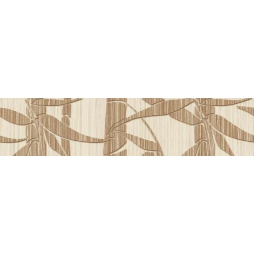 Керамический бордюр Нефрит-Керамика Бамбук 63-03-12-014-0 Бежевый 25х6