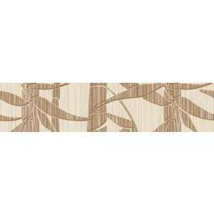Керамический бордюр Нефрит-Керамика Бамбук 63-03-12-014-0 Бежевый 25х6