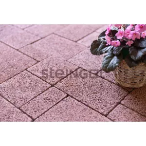 Тротуарная плитка Steingot Бавария "Rosa Sardo" розовый 60 мм