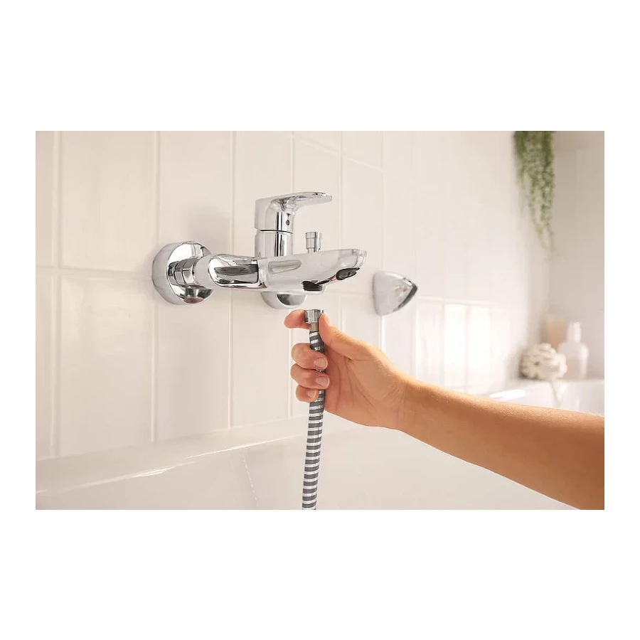 Смеситель для ванны Hansgrohe Rebris S керамический картридж хром 72440000