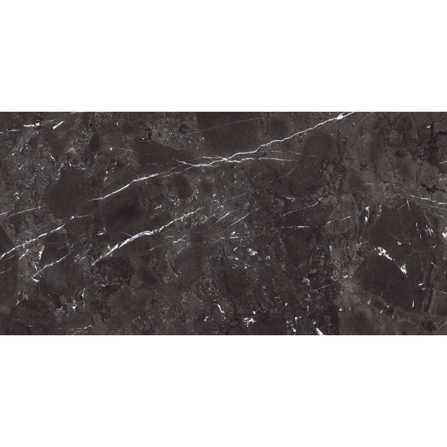 Керамогранит NT Ceramic Rockstar Annatar Black Сахар полуглянцевый черный NTTHS99810K 120х60 см