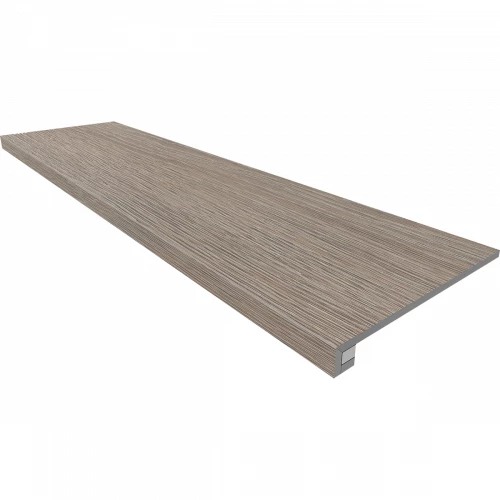 Комплект Estima Kraft Wood Ступень KW02 120х33см Структурированный прямоугольный- бортик без насечек Подступенок 120х14,5 см 70611
