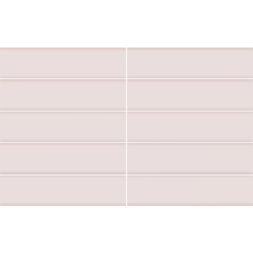 Плитка настенная Creto Aquarelle Lichee глянцевая розовая 1,008 м2 12-01-4-29-10-43-2562 24х5,8 см