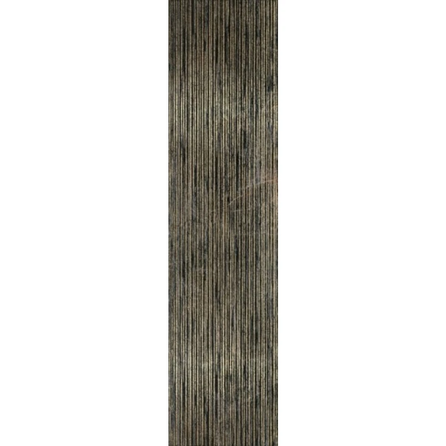 Керамогранит Serenissima Fossil Lines Gold Piombo 1069633 120х30 см