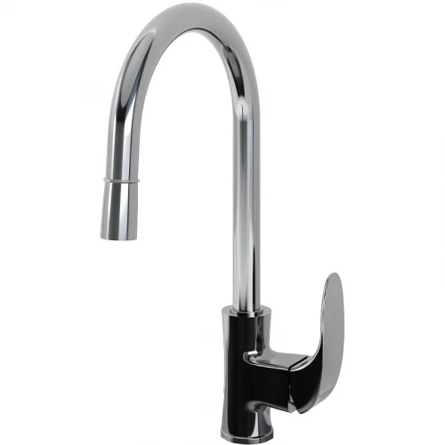 Смеситель для кухни Laparet Lisera с выдвижным изливом N2042402LPT