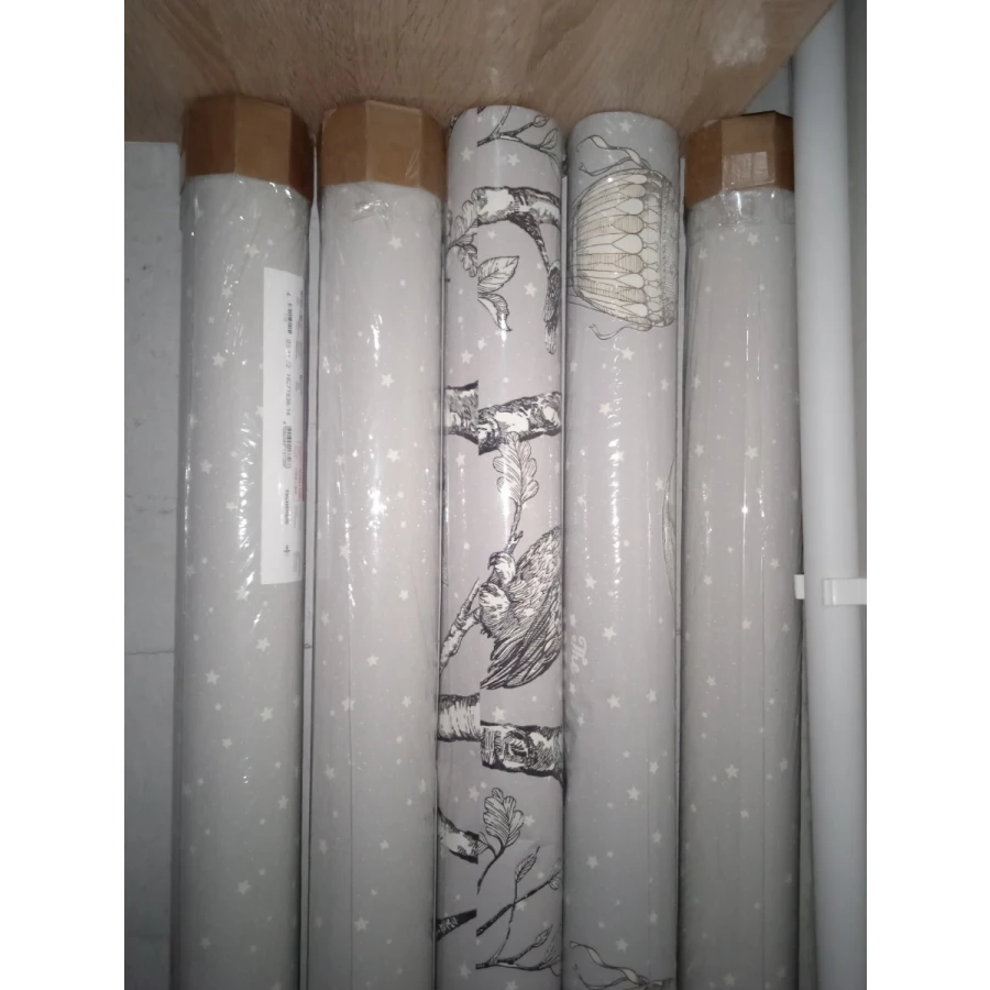 Обои флизелиновые Palitra Home HomeColor Wonderful серые HC71534-14 1,06х10,05 м