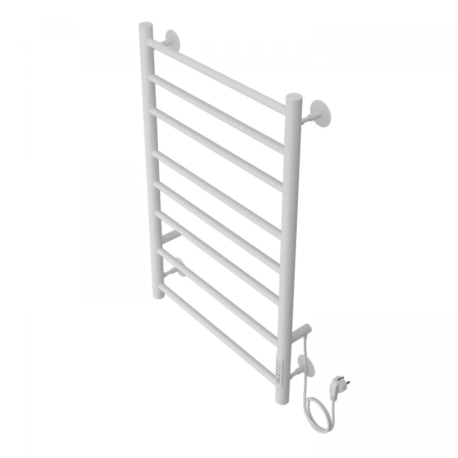 Полотенцесушитель электрический Azario Parma 8 секций тен справа белый AZ10858W 50x80 см