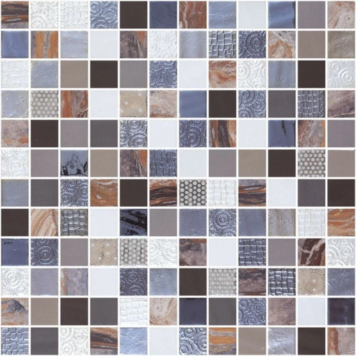 Мозаика ONIX mosaico mosaico Rev. Cosmic firenze malla многоцветный 31,1х31,1 см
