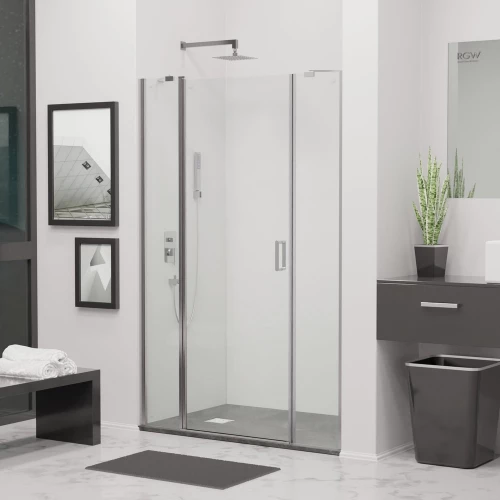 Душевая дверь RGW LE-09 LE-04 + Z-09 Прозрачное 06120918-11 180х195 см
