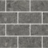Декор Kerama Marazzi Чеппо ди Гре мозаичный обрезной матовый антрацит DD606220/MM 34,6x20 см