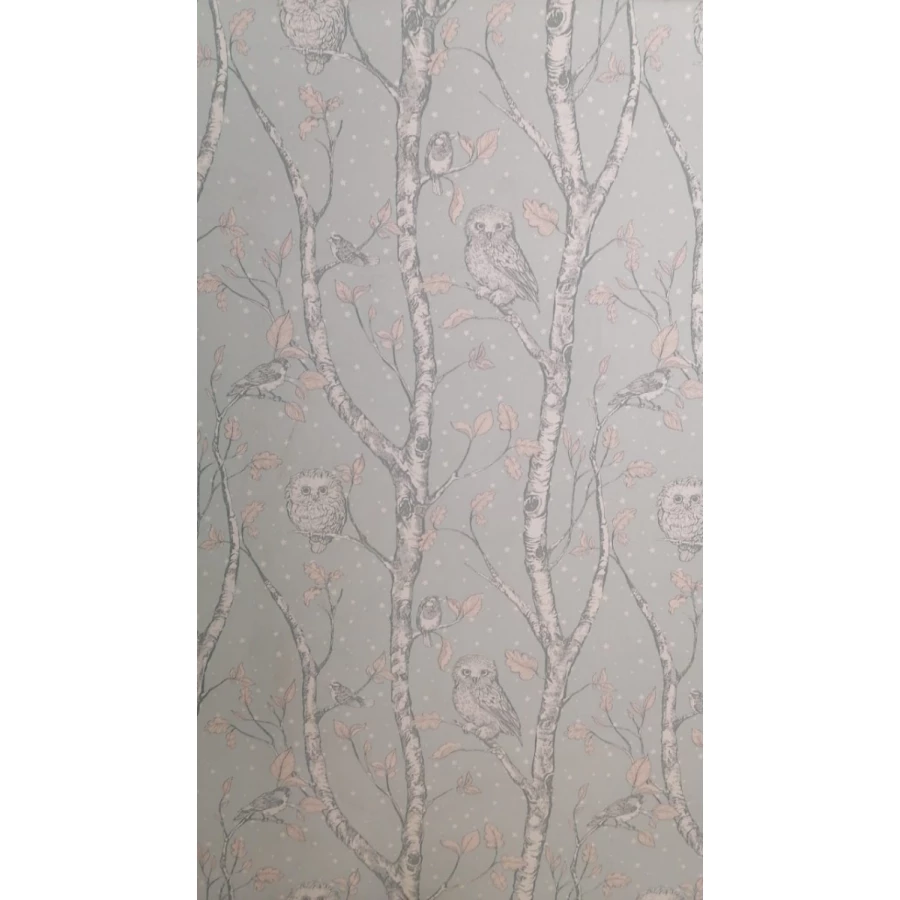 Обои флизелиновые Palitra Home HomeColor Wonderful серые HC71534-14 1,06х10,05 м