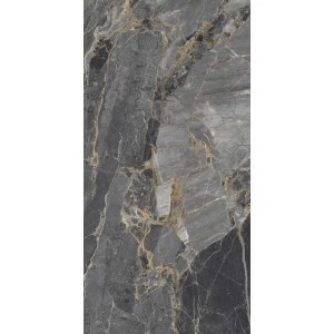 Керамогранит Global Tile Stonela матовый черный GT1206018005MCR 120х60 см