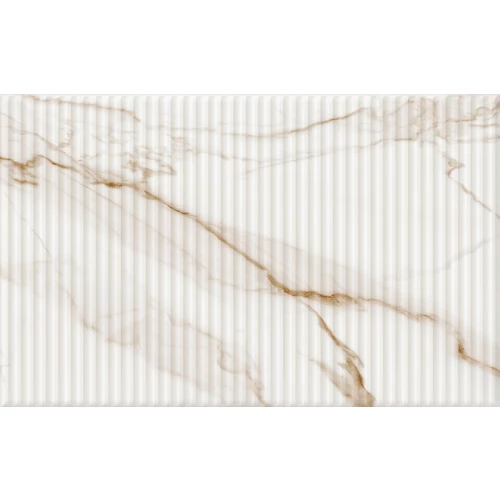 Плитка настенная Gracia Ceramica Капелла низ 02 глянцевая белая 010100001555 40х25 см