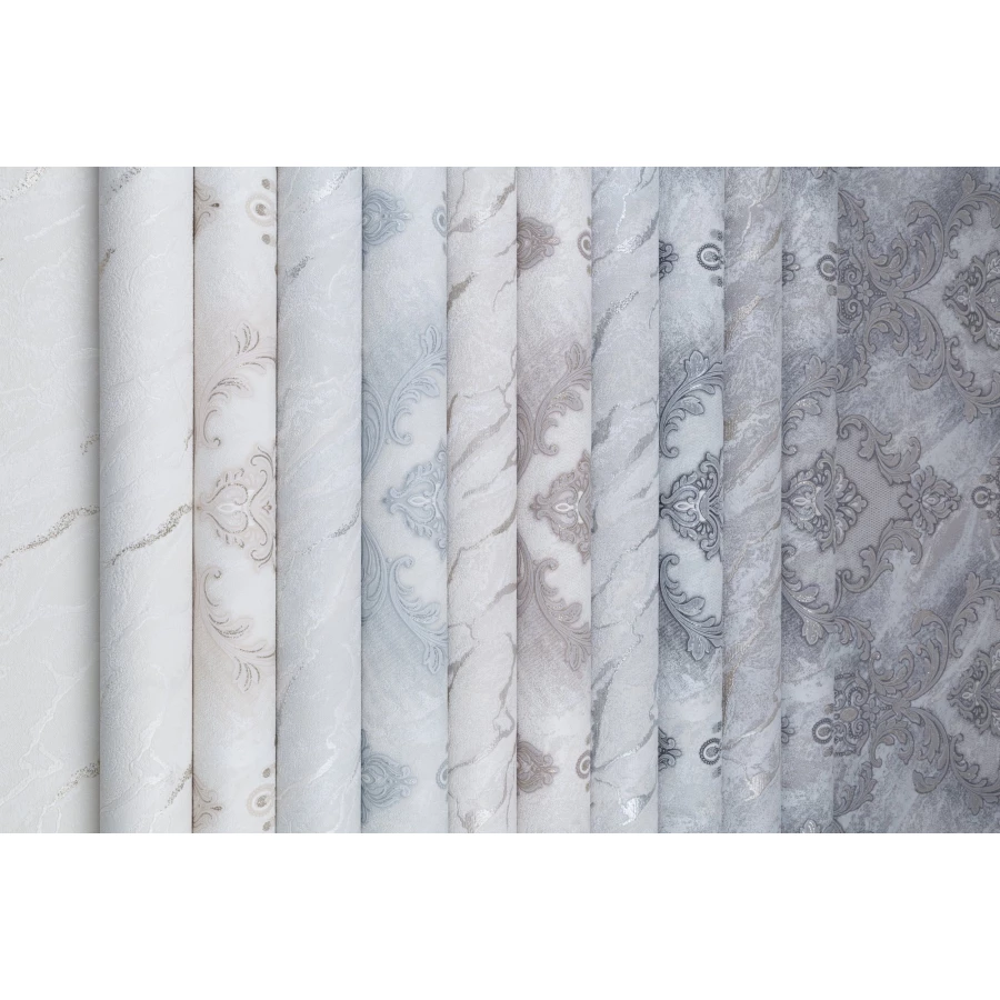 Обои флизелиновые Palitra Home Ornament HomeColor черные HC31216-48 1,06х10,05 м