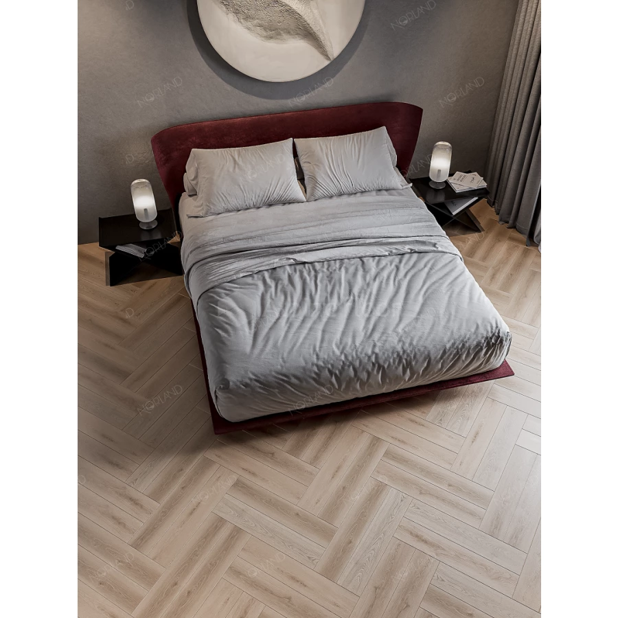 Каменный SPC ламинат Alpine Floor Norland Lagom Parquet Deilig 1033-3 34 класс 3.5 мм 2.25 кв.м 60х12.5 см