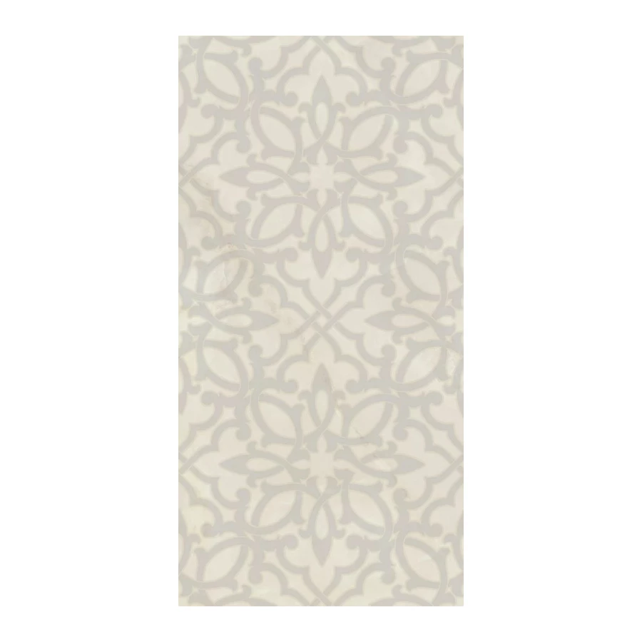 Плитка настенная Kerama Marazzi Махкама Декор обрезной глянцевый светло-бежевый KMD3STA068BR 60х30 см