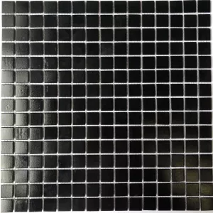 Мозаика из стекла Pixel mosaic Прессованное стекло чип 20x20 мм сетка Pix 119 31,6х31,6 см