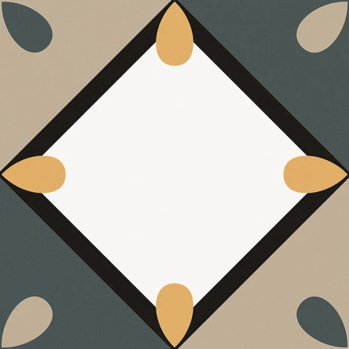 Керамогранит Equipe Баухоум Корола Cолд / Bauhome Korola Cold матовый многоцветный 27702 20х20 см