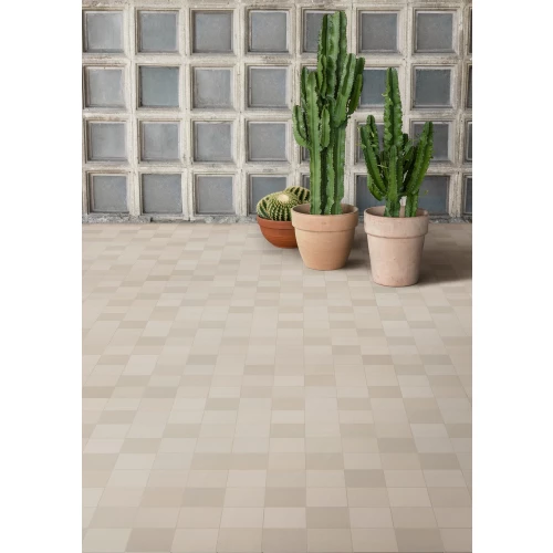 Керамогранит Mutina Мевс Фог / Mews Fog матовый бежевый BOM12 11х11 см
