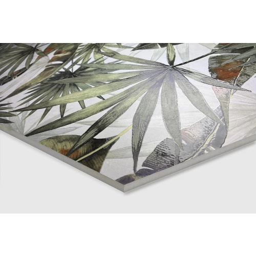 Декор Creanza Bierzo White Decor Glue Art 3D-глазурь матовый зелёный GL1003-D 120х60 см