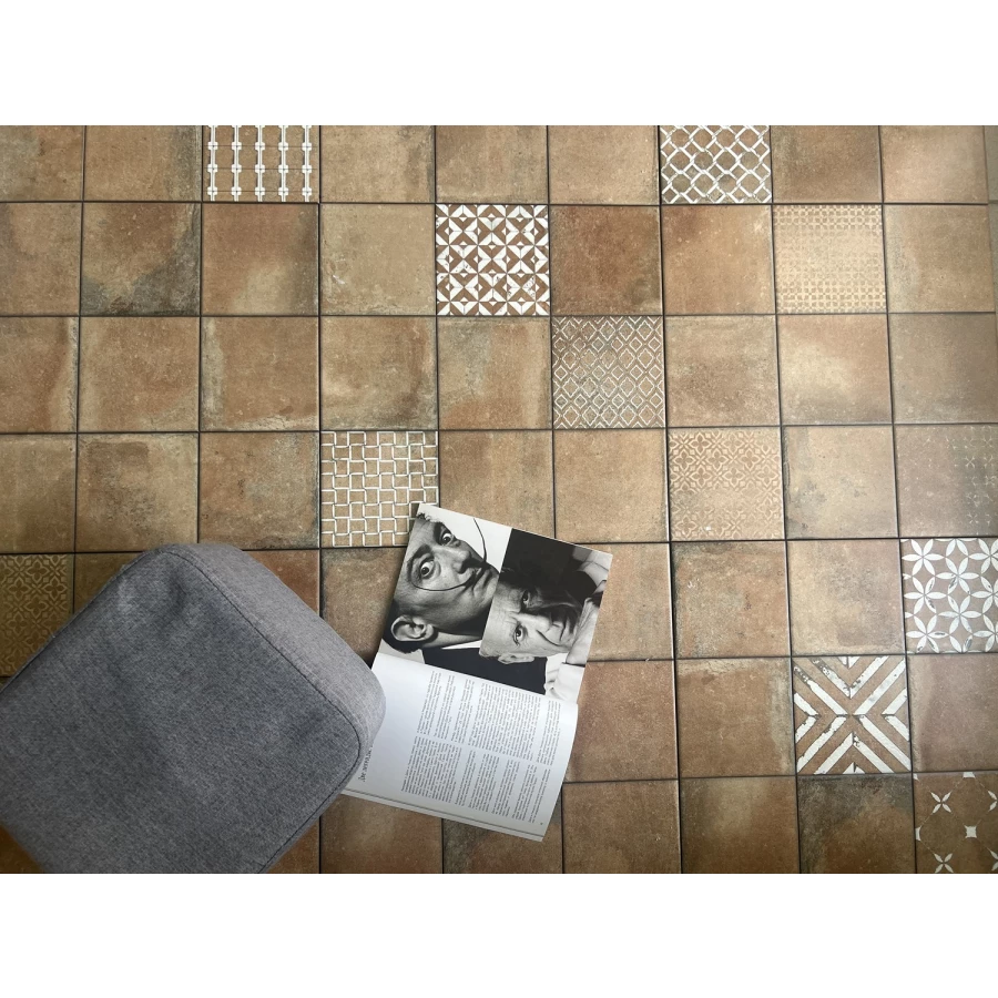 Керамогранит La Platera Kube Quinta Cotto Carrara 45х45 см