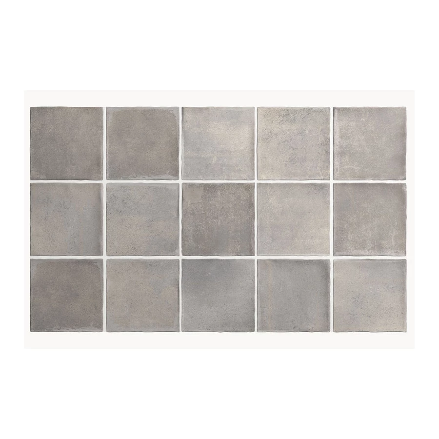 Керамогранит Equipe Аржиль Cонcрете / Argile Concrete матовый серый 27572 10х10 см