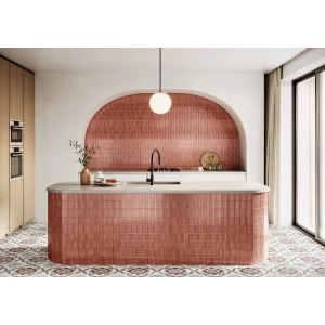 Плитка настенная Harmony Peronda Crisp Cherry глянцевая бордовая 5022141891 20х20 см