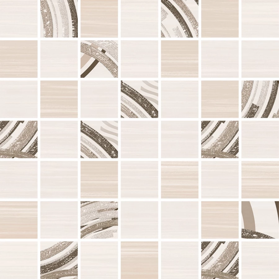 Мозаика InterCerama Mare бежевый 23*23 см