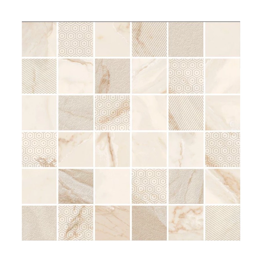 Мозаика Kerlife Calacatta Gold бежевый 30.0*30.0 см