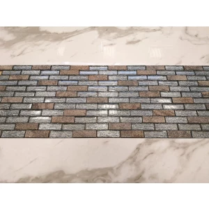 Мозаика из стекла и камня LeeDo Ceramica Dubai бежево-серый 29,8x29,8 см