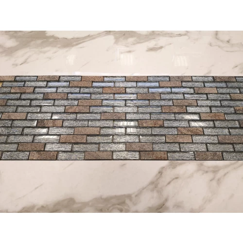 Мозаика из стекла и камня LeeDo Ceramica Dubai бежево-серый 29,8x29,8 см