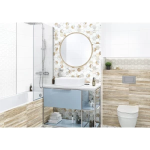 Плитка облицовочная ALMA Ceramica Bilbao Corsica Dakota Laura Woodmix 10 шт в уп 70.965 м в пал TWU09WDX404 50х24,9х0,75 см