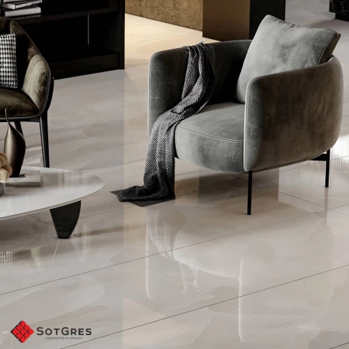 Керамогранит SotGres Cloudy Natural глянцевый 08B-043 120х60 см