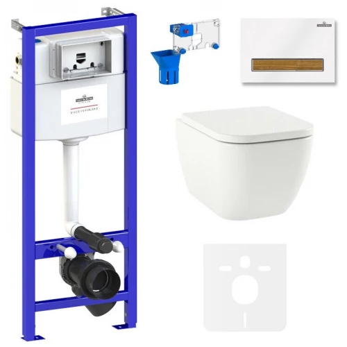 Унитаз Lavinia Boho Relfix One Compacto 75110091 (комплект 7 в 1)