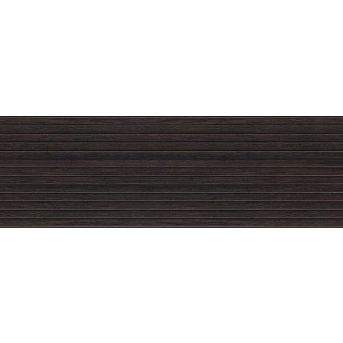 Плитка настенная Eurotile Ceramica Татами дарк матовая темно-коричневая 696 100x32,5 см